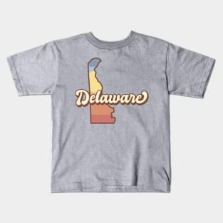 Delaware Retro Kids T-Shirt